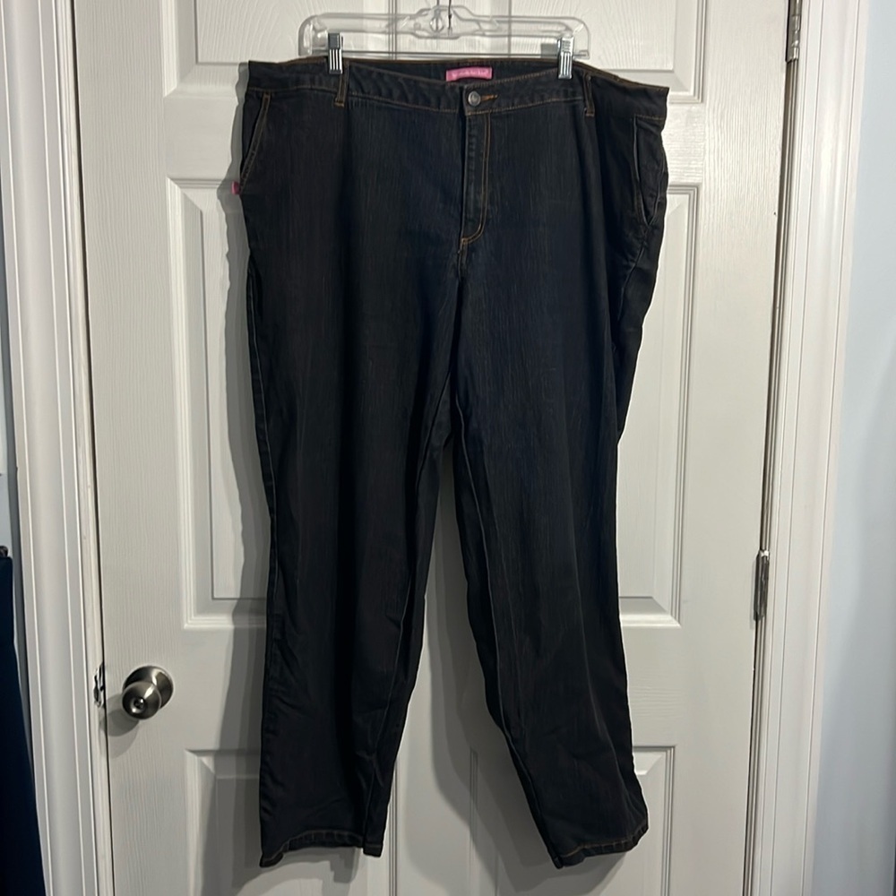 Woman Within Plus Size Women's Jeans Size 24W Modern Fit